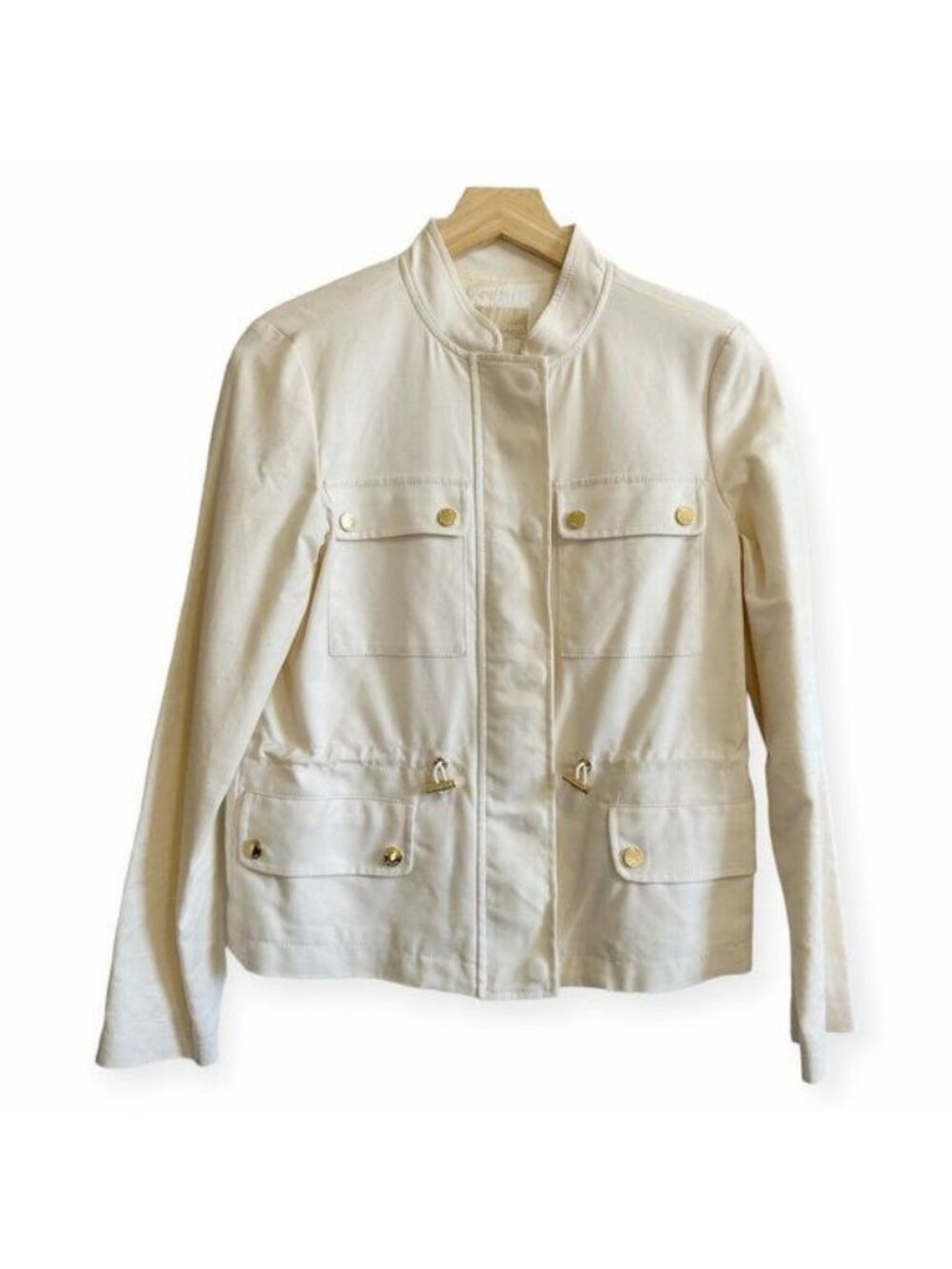 Michael Michael Kors Utility Jacket, Ecru/Cream, Size P